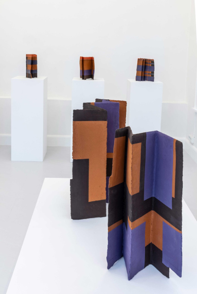 Folded Constructions by Astrid Sleire. Photo: Ole Akhøj.&nbsp;