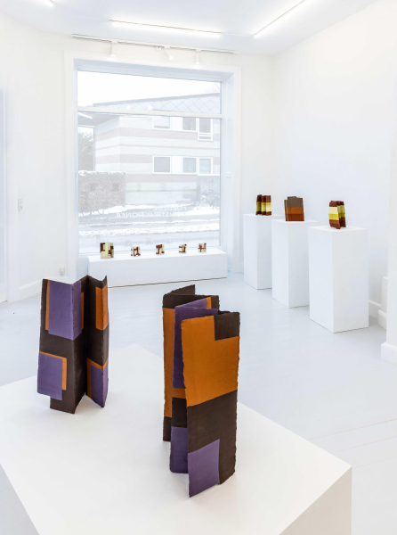 Folded Constructions by Astrid Sleire. Photo: Ole Akhøj.&nbsp;